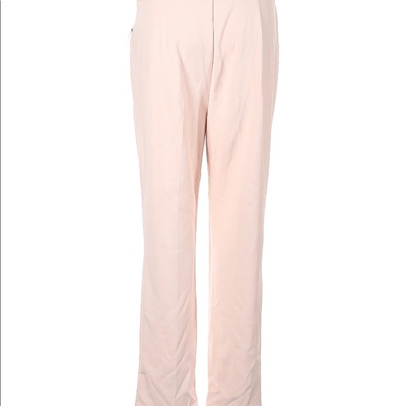 Karl Lagerfeld Slim Fit Ankle Pants Pink 10 - Picture 8 of 8